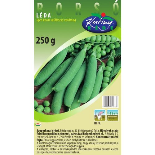 Zöldborsó Léda Velő 500 g RKM - Webgazdabolt